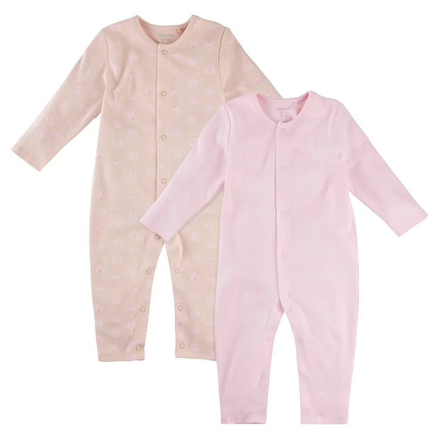 Baby-Schlafoverall 2er-Set, Pink, 86/92