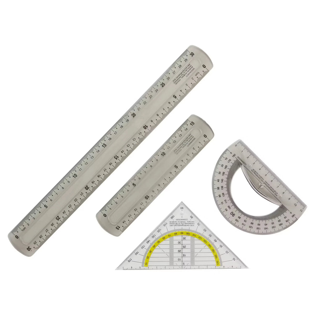 Zirkel- oder Geometrie-Set, Geometrie, Schwarz