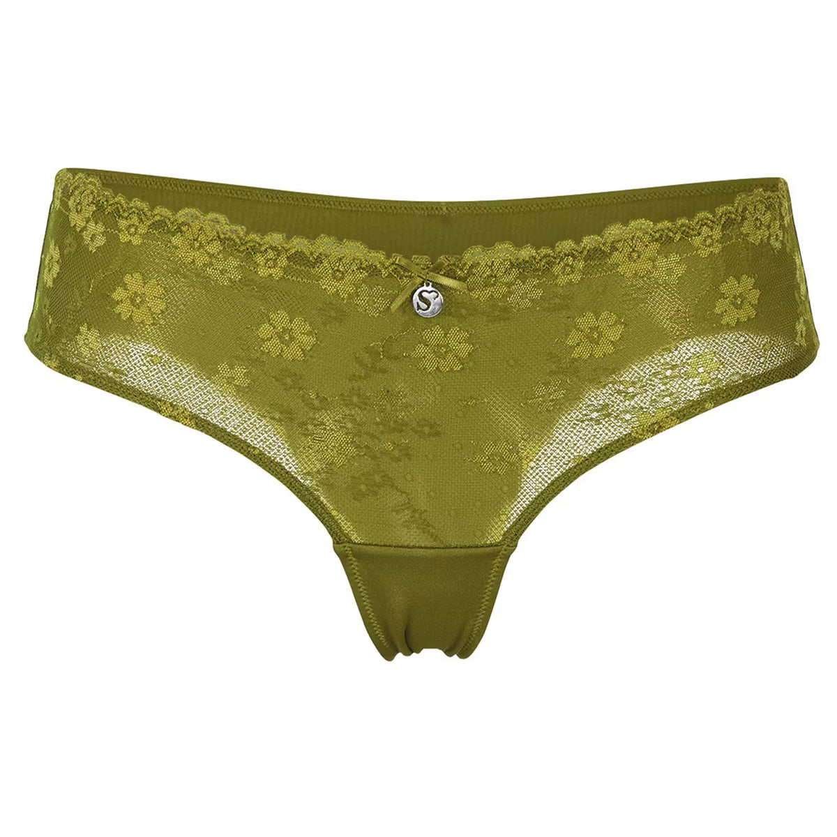 Damen Unterwäsche, Grün, S 36/38