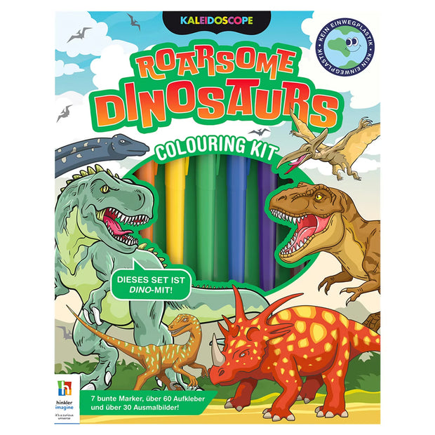 Kaleidoskop Malbuch, Großartige Dinosaurier