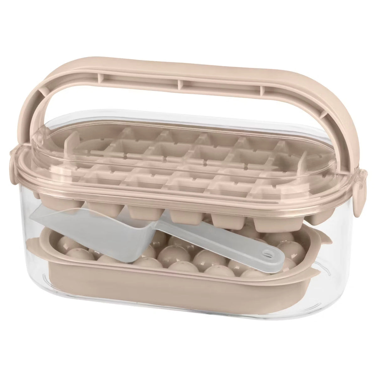 Eisbox-Sortiment, Eisbox, Beige