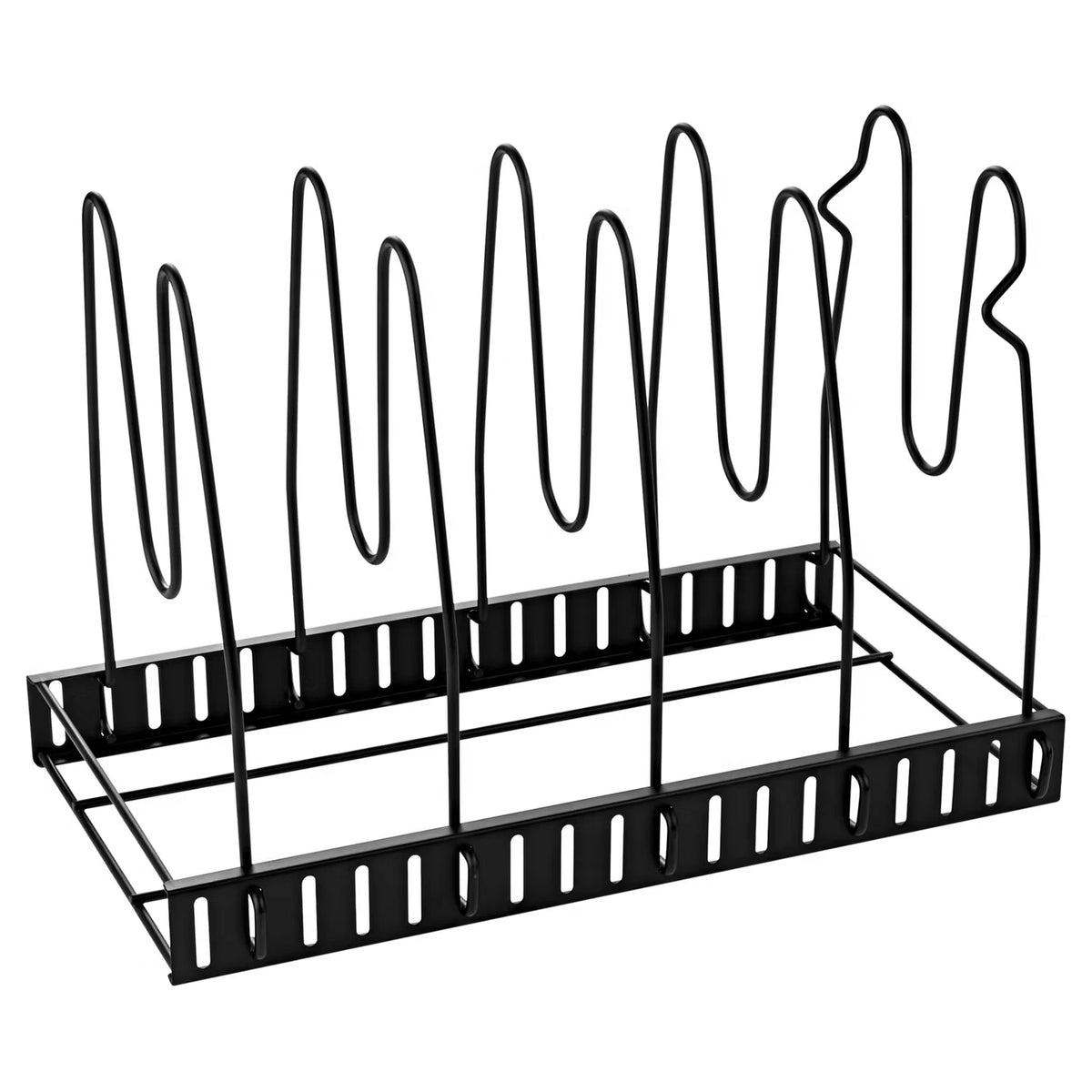 Küchen-Organizer, Topf, Schwarz