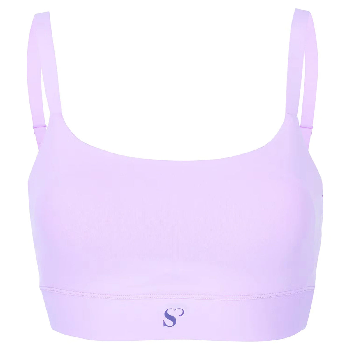 Damen Bustier-BH, Lila, L
