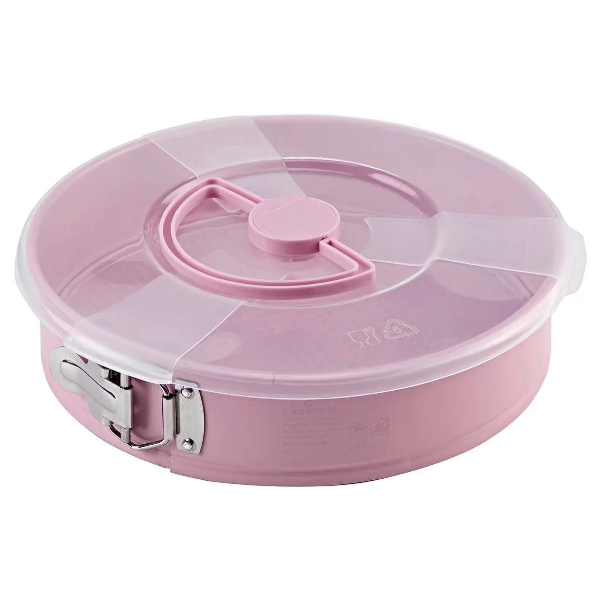 Backformen mit Transporthaube, Springform, Rosa