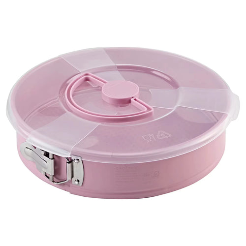 Backformen mit Transporthaube, Springform, Rosa