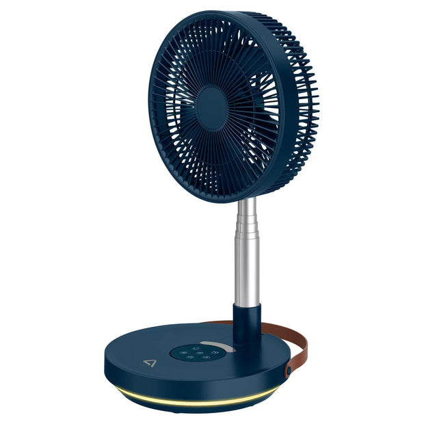 Tragbarer Teleskopventilator, Dunkelblau