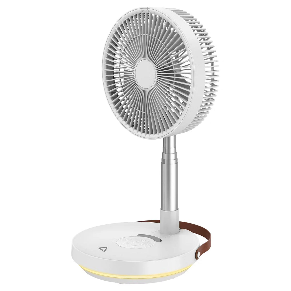 Tragbarer Teleskopventilator, Weiß