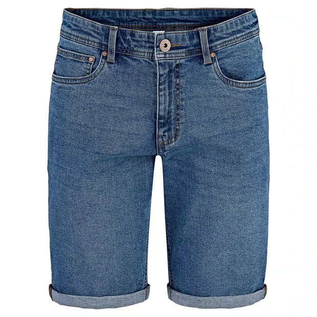 Herren Jeans Shorts, Hellblau, 50