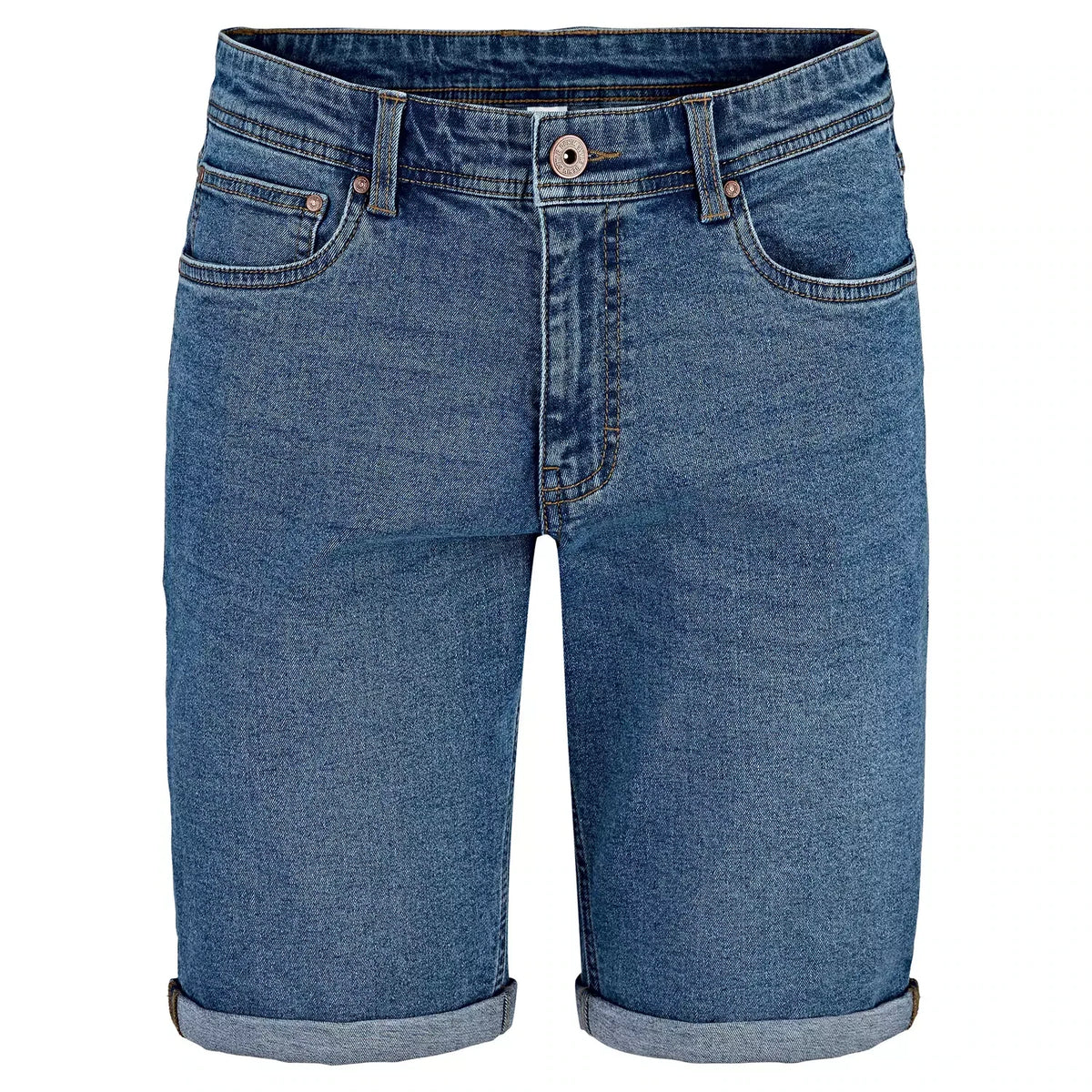 Herren Jeans Shorts, Hellblau, 52