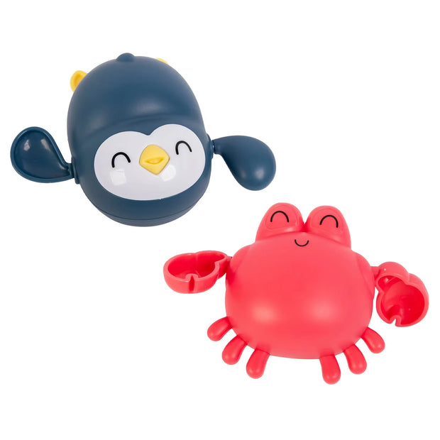 Bade- und Pool-Spielzeug, Pinguin & Krabbe