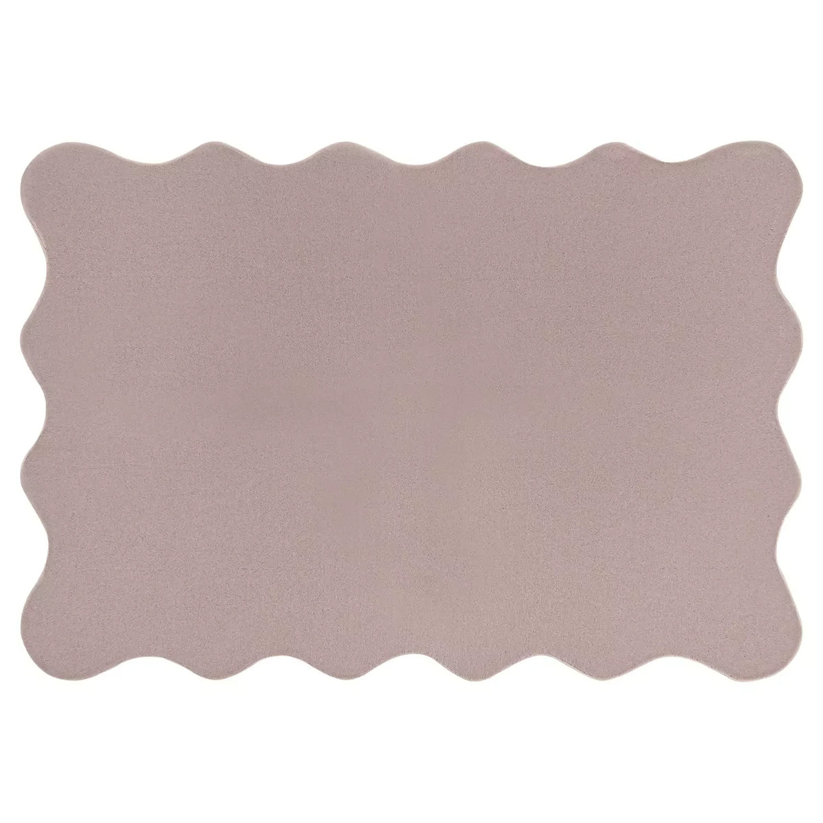 Design Teppich, Einfarbig, Taupe
