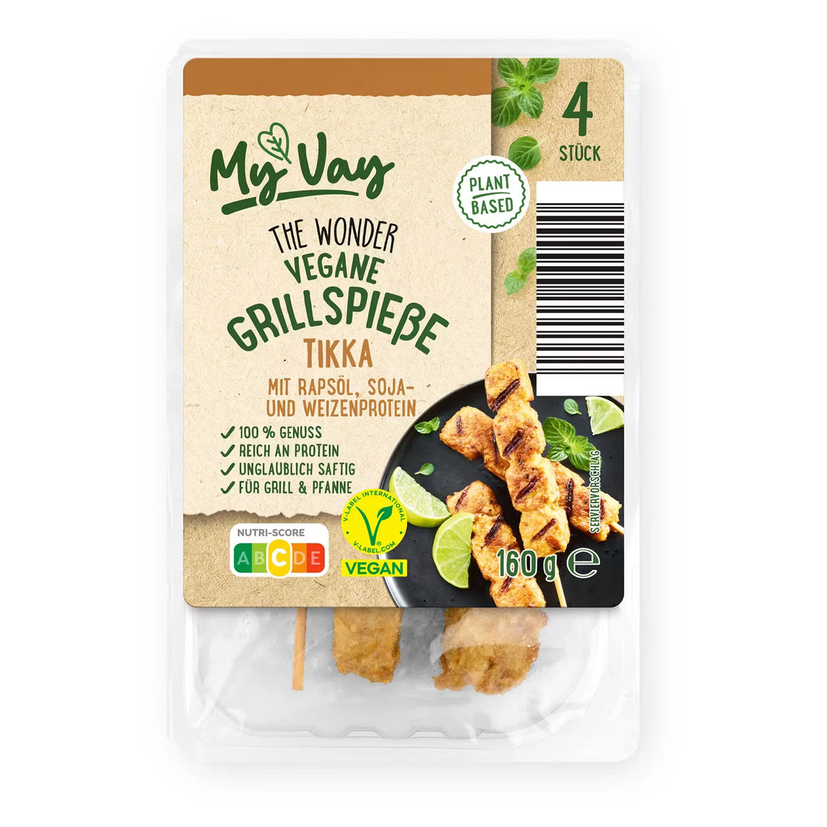 Grillspieße Tikka 160 g