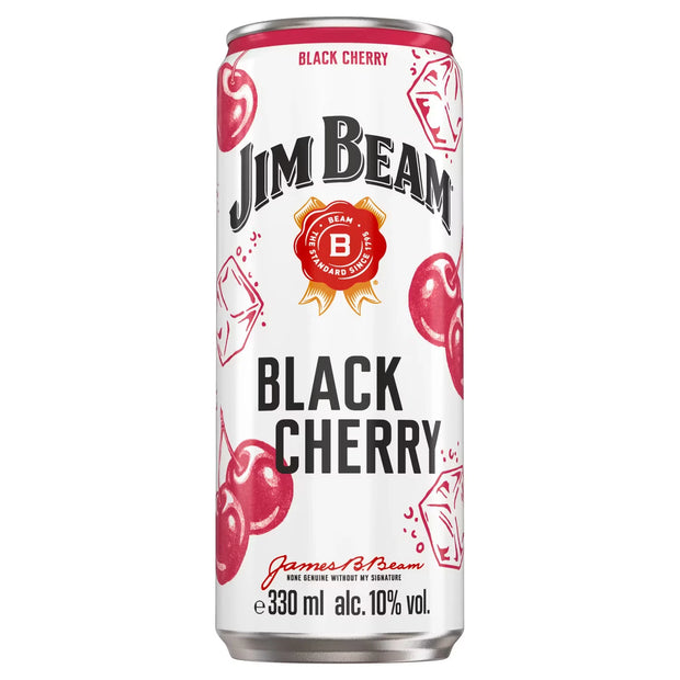 Jim Beam Ready To Drink Dose 330 ml, Black Cherry