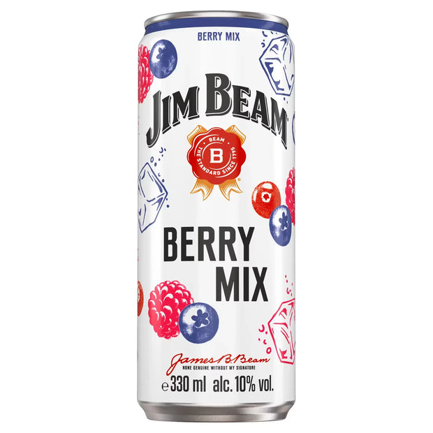 Jim Beam Mixgetränk Dose 330 ml, Berry Mix