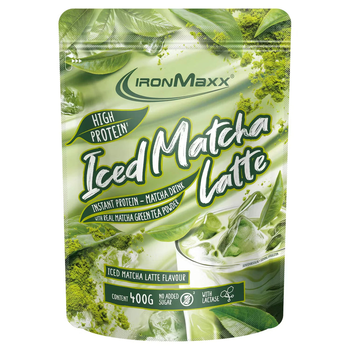 Pulver Mix, Iced Matcha Latte 400 g