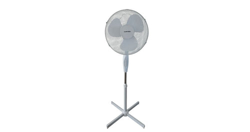 Aarven Aero STL-40B weißer Standventilator mit 40 cm Flügeldurchmesser – Produktansicht 1