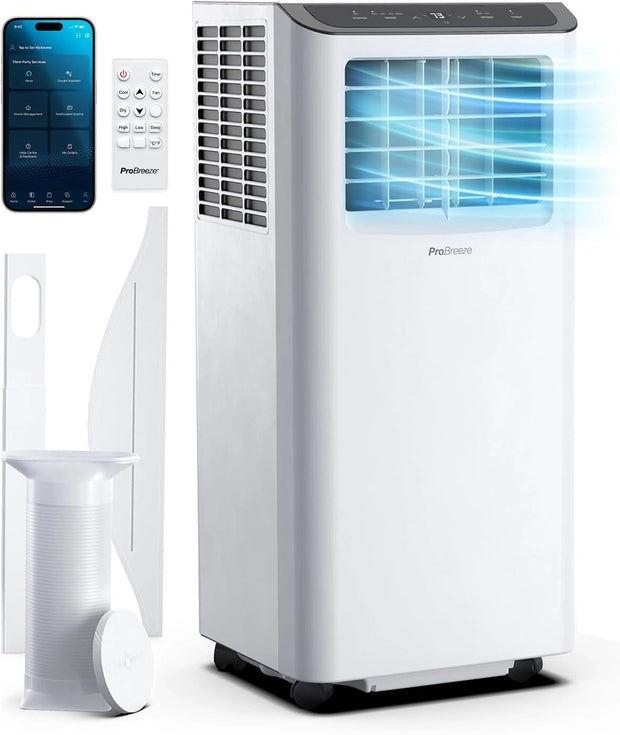 Pro Breeze mobile 4-in-1-Klimaanlage mit 9.000 BTU – Produktansicht 1